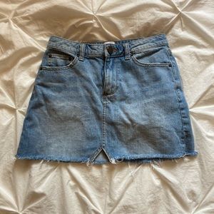 BDG mini distressed skirt